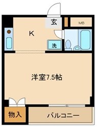 姫路駅 徒歩15分 3階の物件間取画像